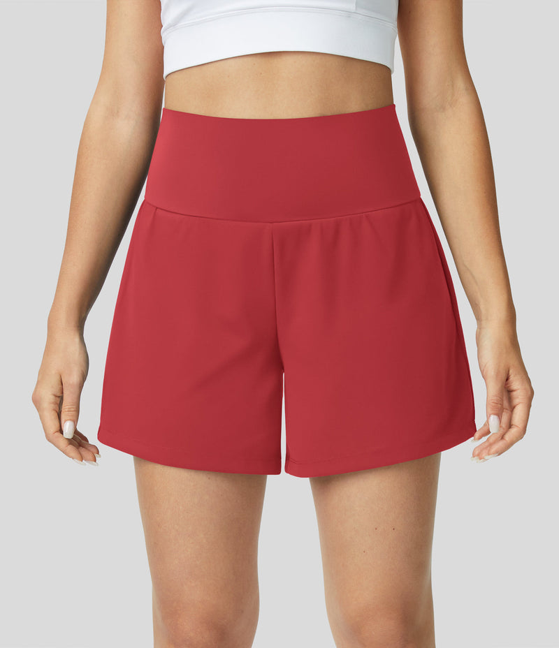 Sandra - 2-in-1-Yoga-Shorts mit Taschen