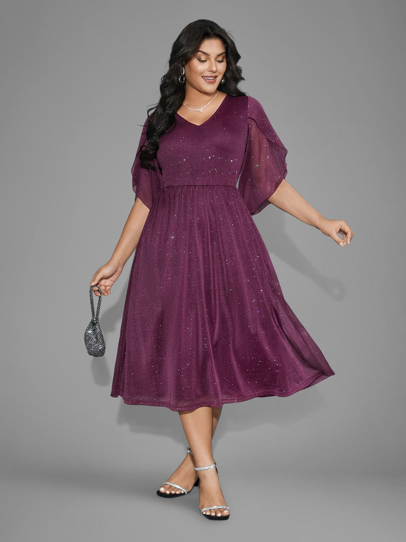 Himmlische Eleganz – Funkelndes Abendkleid ✨
