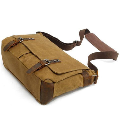 Men's Vintage Leather Crossbody Bag