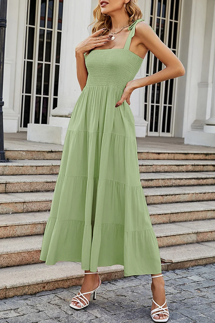 Bedrucktes Trägerkleid mit Patchwork im urbanen Stil
