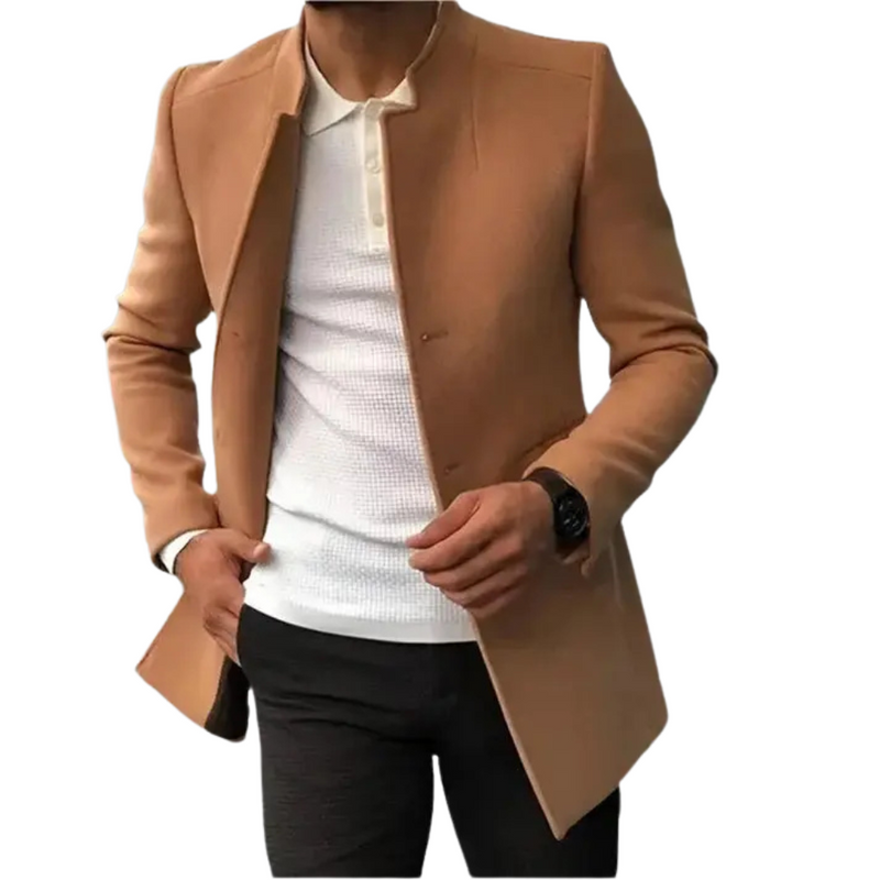 Bruno – Eleganter Herrenmantel aus Wolle