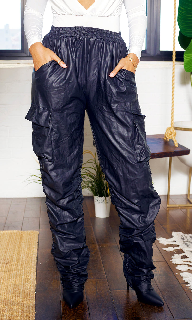 FAB Oversized Stretch Pant Boots-warm und stilvoll