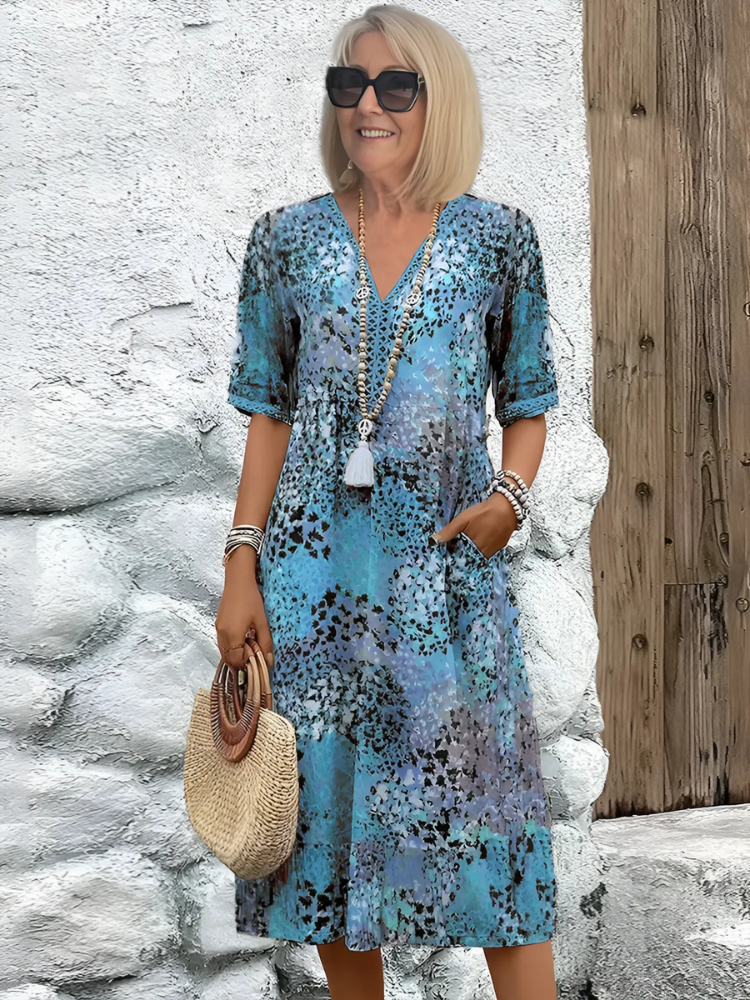 Journi | Lebhaftes Midikleid