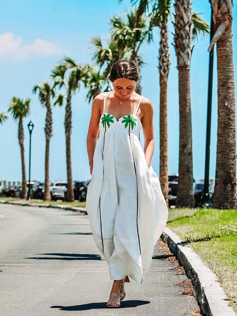 Palm Oasis Nachtkleid