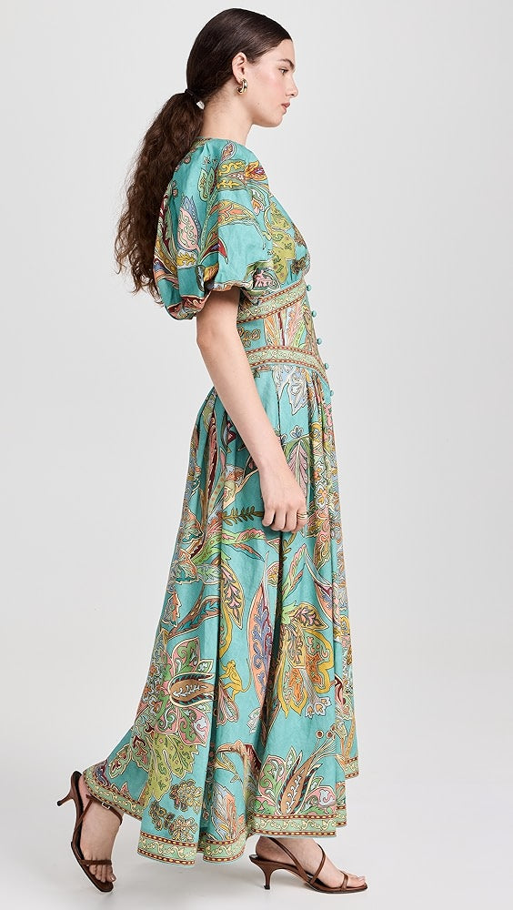 Lily – Paisley Print Kleid