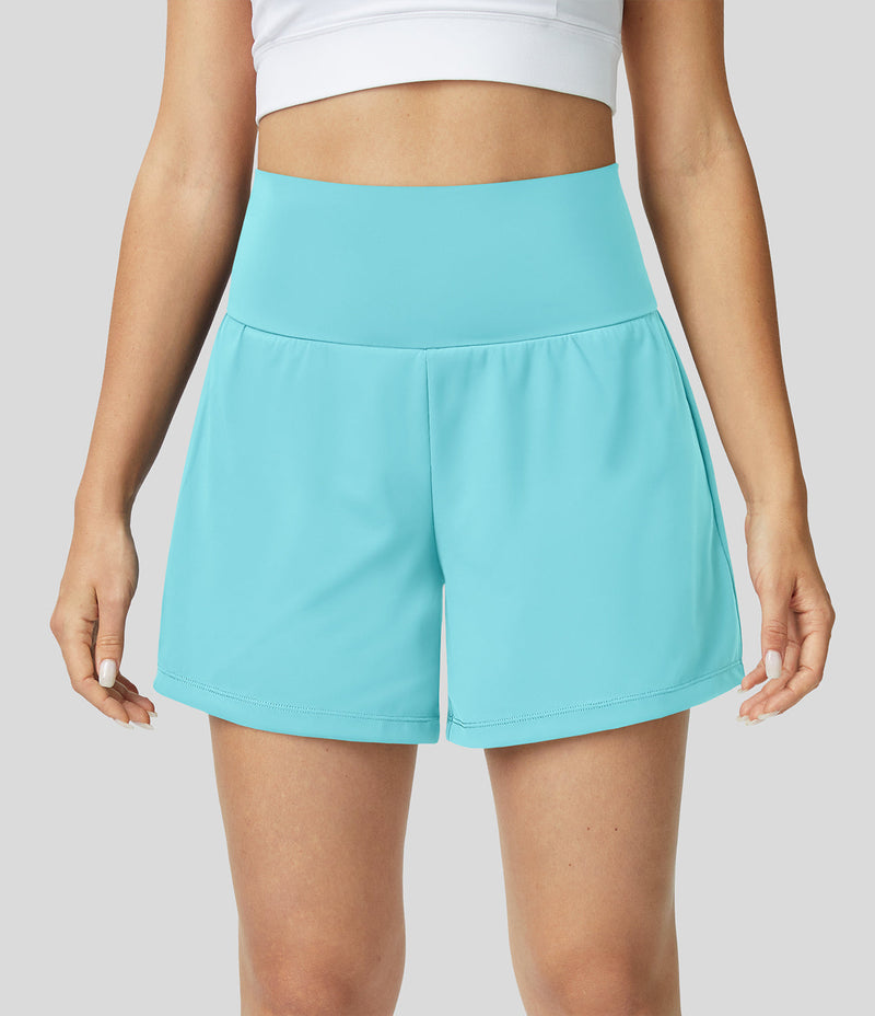 Sandra - 2-in-1-Yoga-Shorts mit Taschen