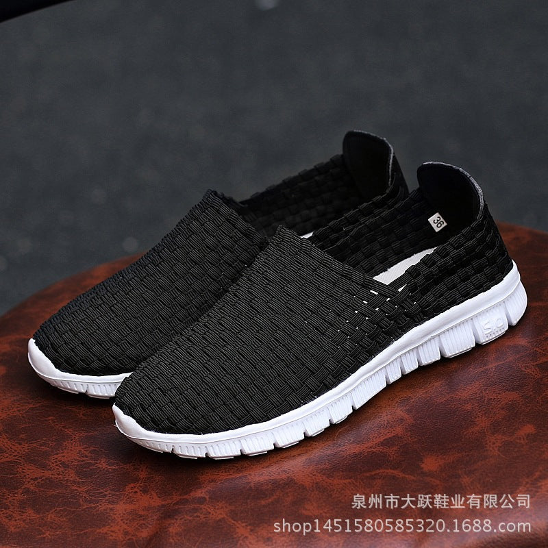 Owlkay Bequemer und lässiger Schuh mit weicher Sohle