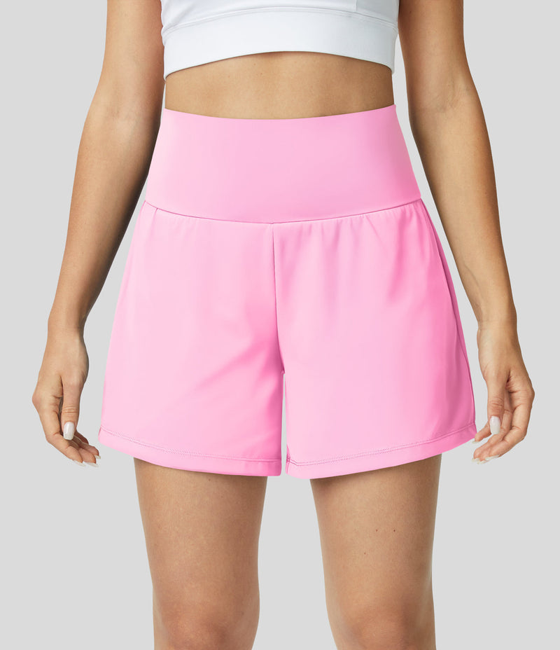 Sandra - 2-in-1-Yoga-Shorts mit Taschen