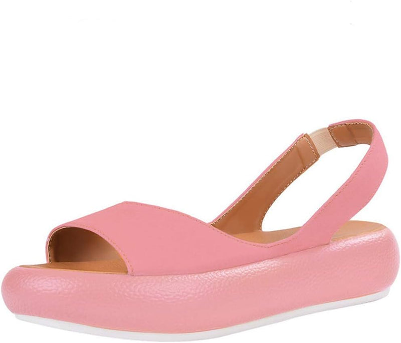 Elegante Sommer-Slip-On-Sandalen
