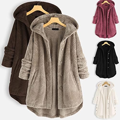 Veronika - Winter Reversible Fleece-Kapuzenjacke