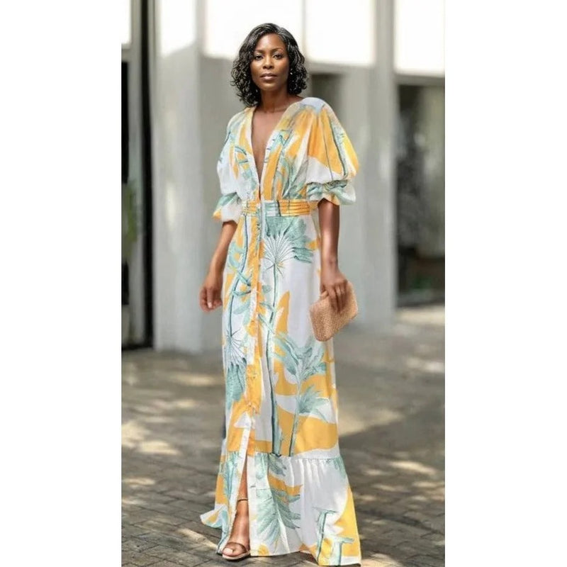 Olivia | Anmutiges Maxikleid mit romantischen Details