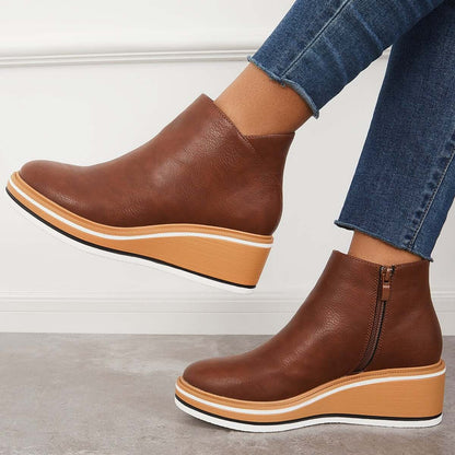 Schicke Leder-Stiefeletten für jeden Anlass