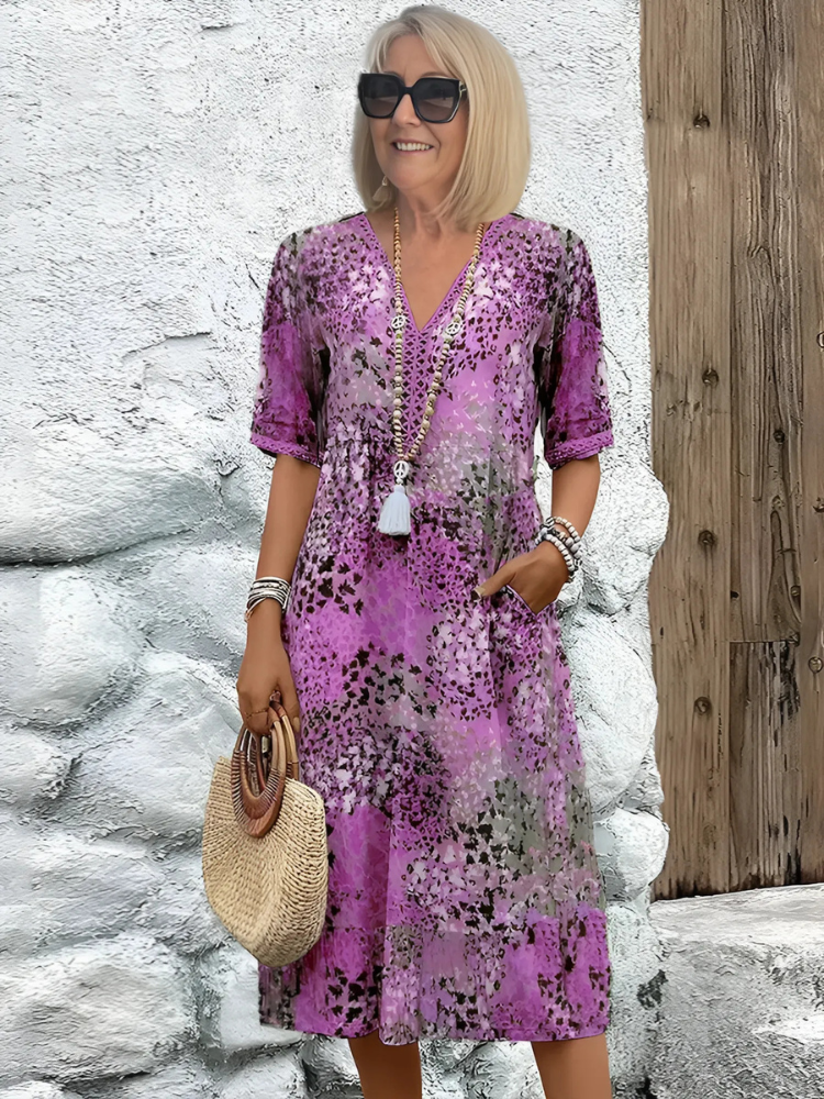 Journi | Lebhaftes Midikleid