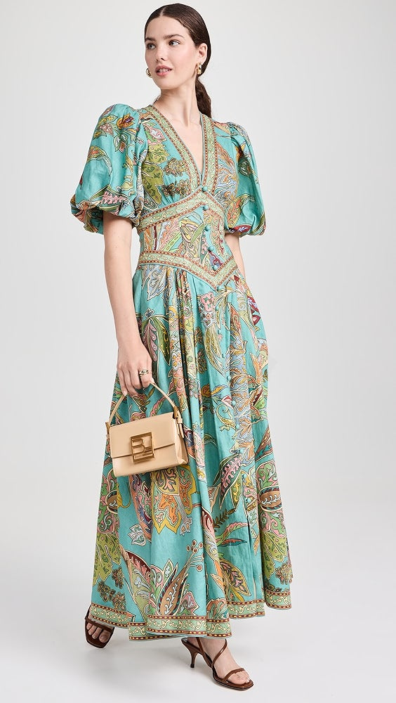 Lily – Paisley Print Kleid