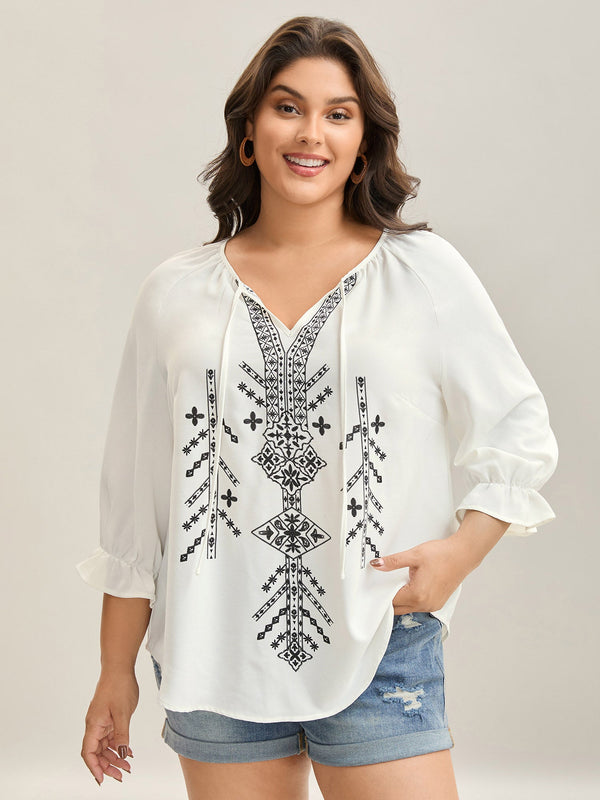 Boho-Chic-Tunika – Mühelose Eleganz für den Sommer