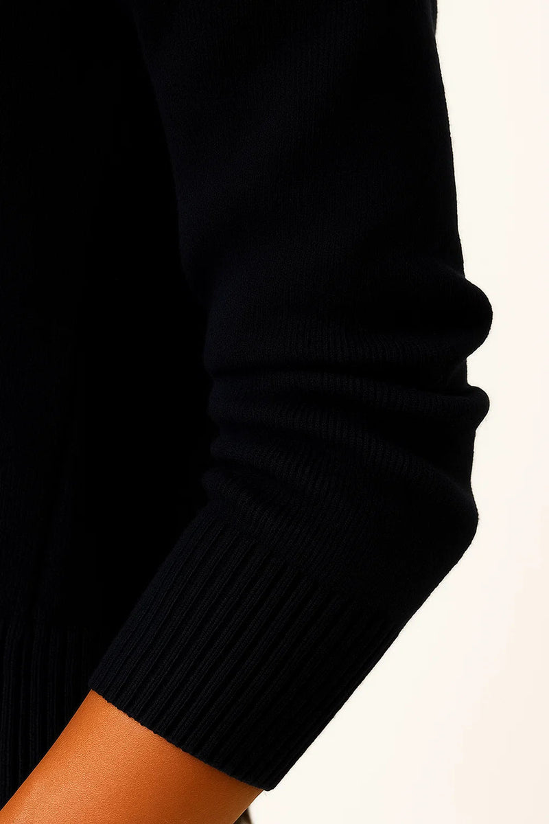 Moderner gemütlicher Cardigan mit langen Ärmeln