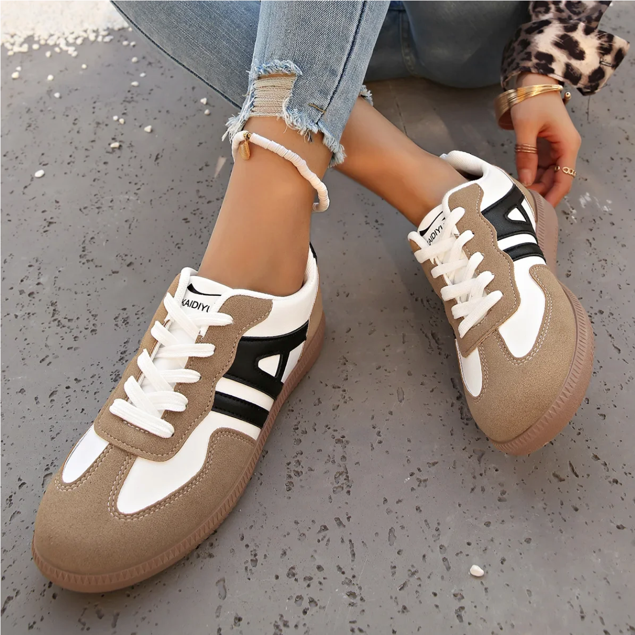 Orthopädische Bequeme Sneaker für ganztägigen Halt