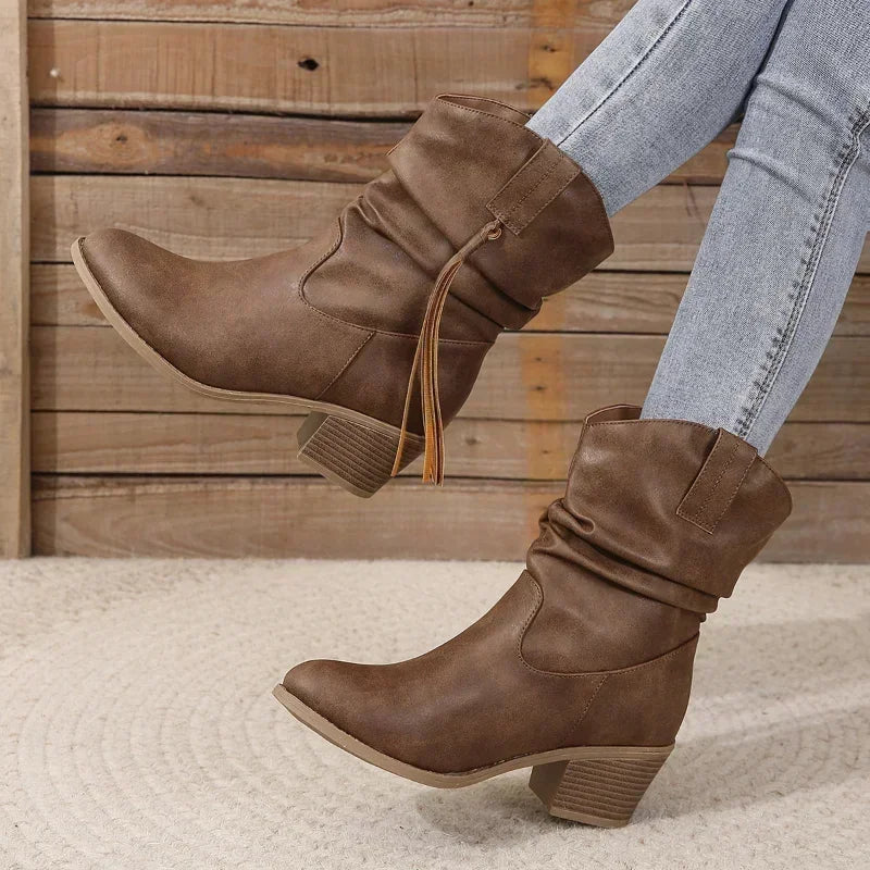 Stylische Western-Cowboystiefel