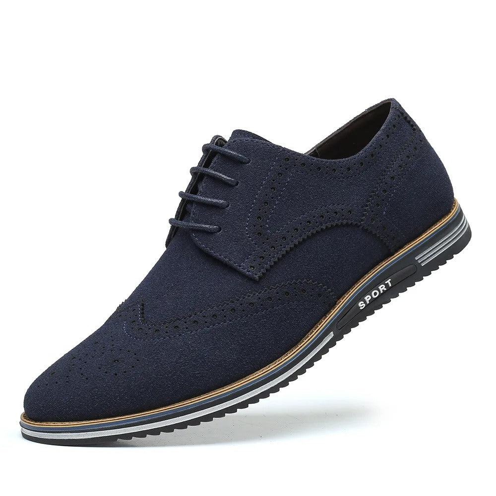 Men's Flyknit Derby Shoes Breathable Comfortable
