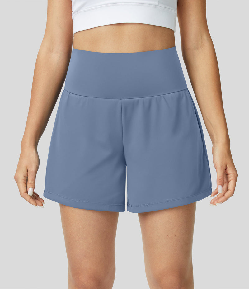 Sandra - 2-in-1-Yoga-Shorts mit Taschen