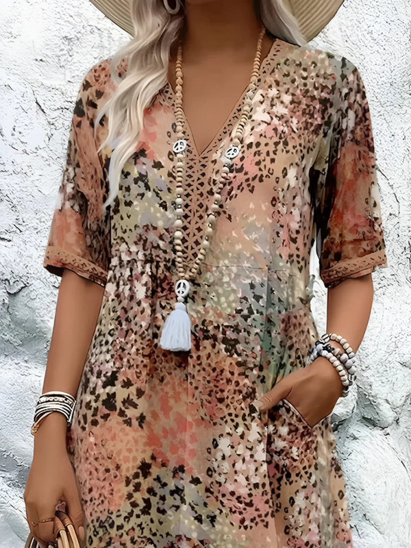 Journi | Lebhaftes Midikleid