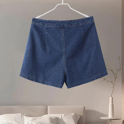 Lässiges zweiteiliges Denim-Set für mühelosen Stil