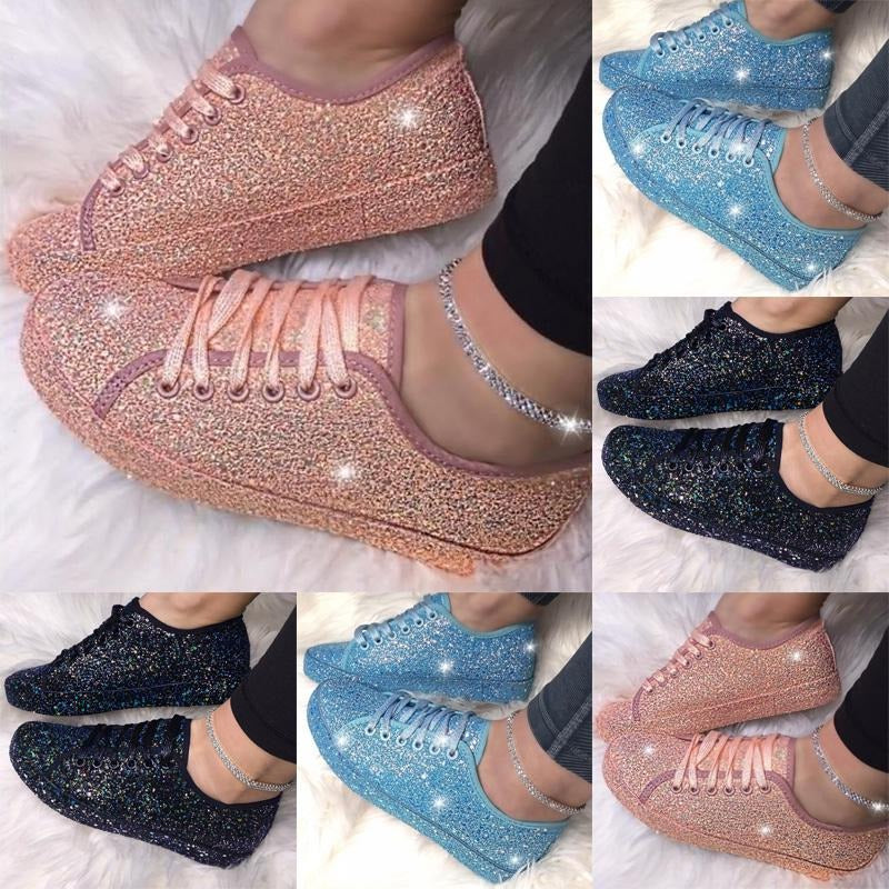 Crystal Sneakers- ✨ Glänze mit jedem Schritt!