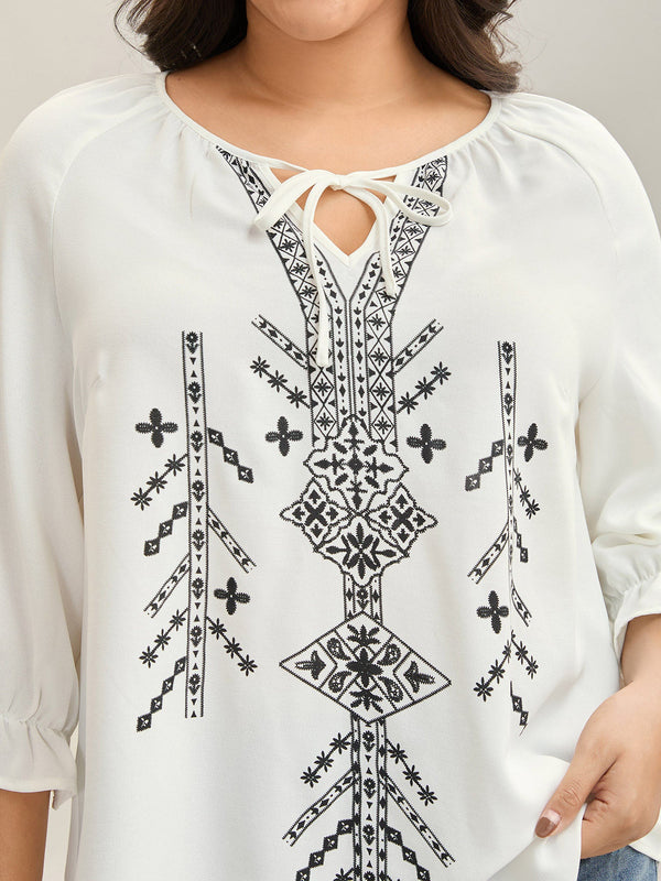 Boho-Chic-Tunika – Mühelose Eleganz für den Sommer