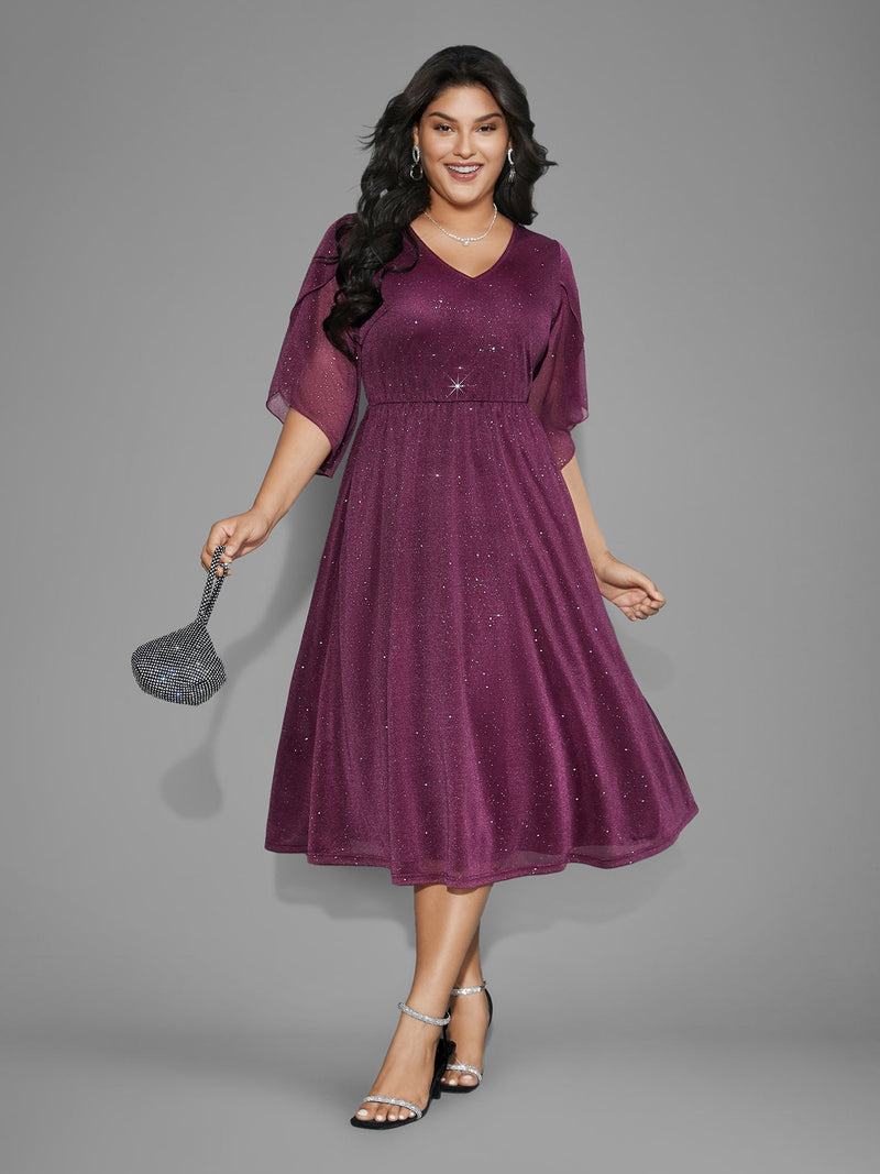 Himmlische Eleganz – Funkelndes Abendkleid ✨
