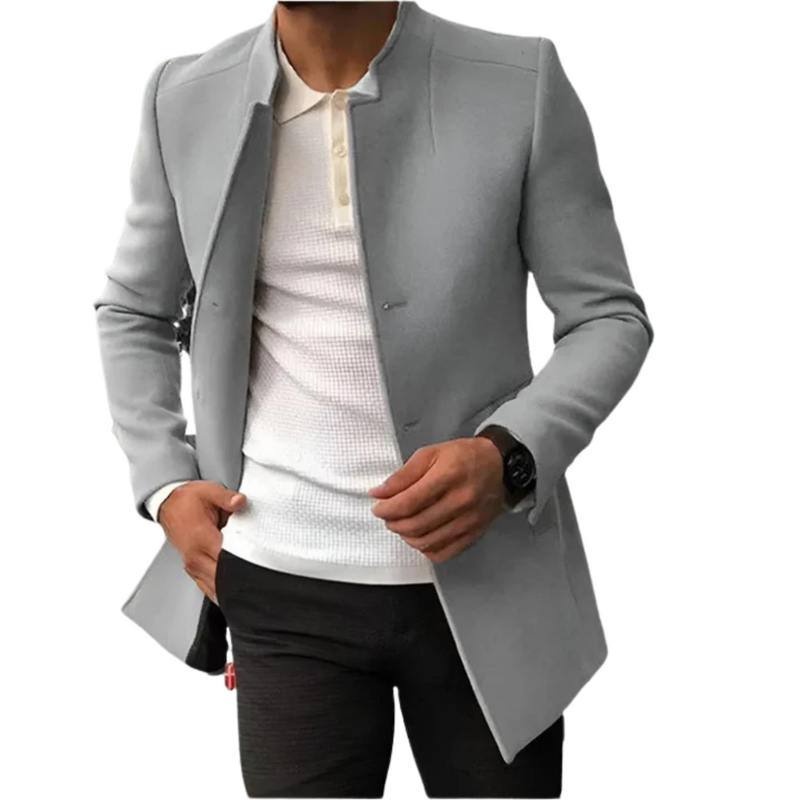 Bruno – Eleganter Herrenmantel aus Wolle