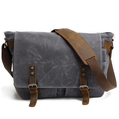 Men's Vintage Leather Crossbody Bag