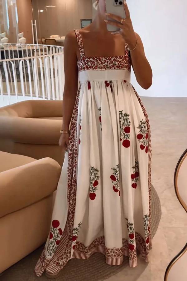 Luisa | Fließendes Blumenkleid für Mühelosen Stil