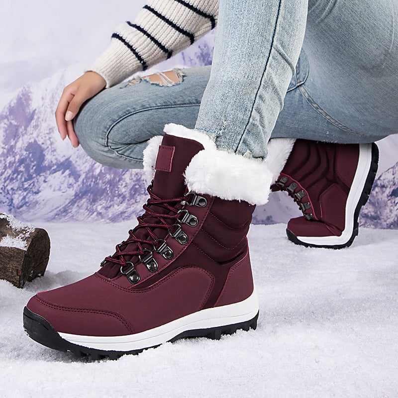 Theresia - Verdickte warme Komfort Winter Outdoor-Schneestiefel