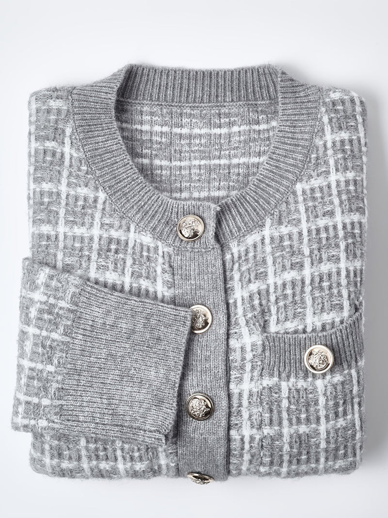 Julian| Buttoned Knit Cardigan- für jede Gelegenheit!