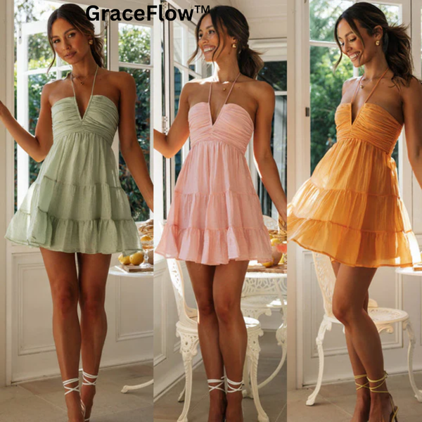 Elegante ärmellose Damenkleid