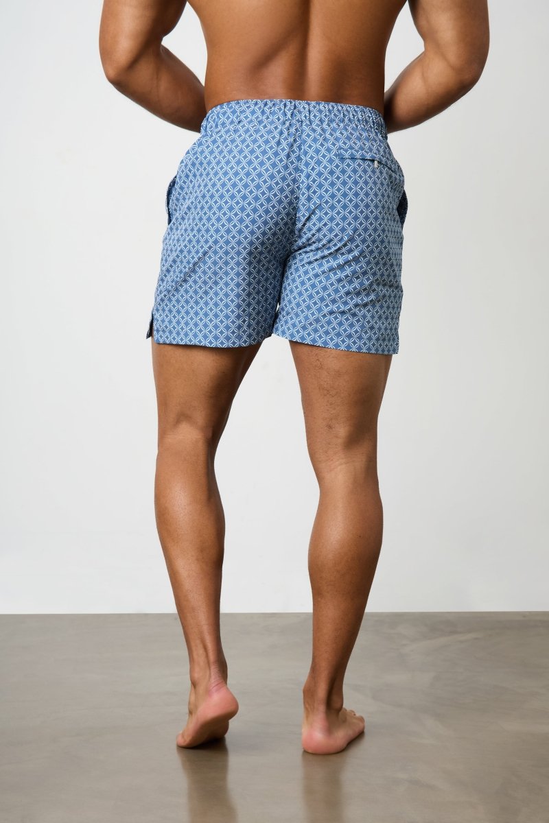 Shorts mit Kreis-Muster
