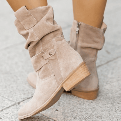 Heike - The unique and comfortable suede boot