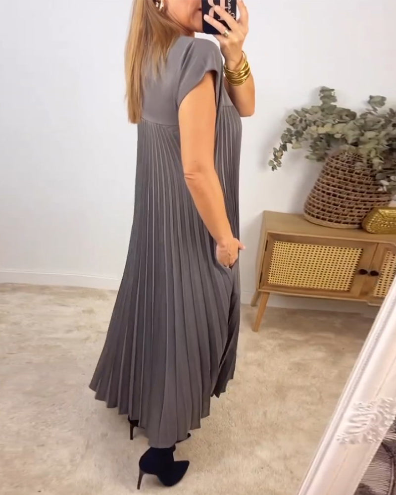 Seraphina Faltenmaxikleid