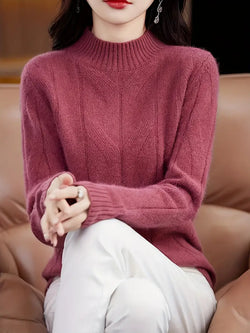 Sofie - Kuscheliger dicker Strickpullover für Damen – Vielseitig und stilvoll