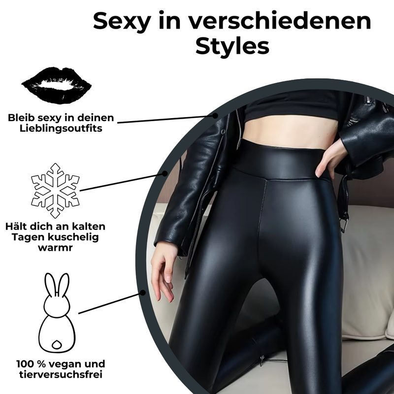 VixenTher Sexy Thermo-Lederleggings