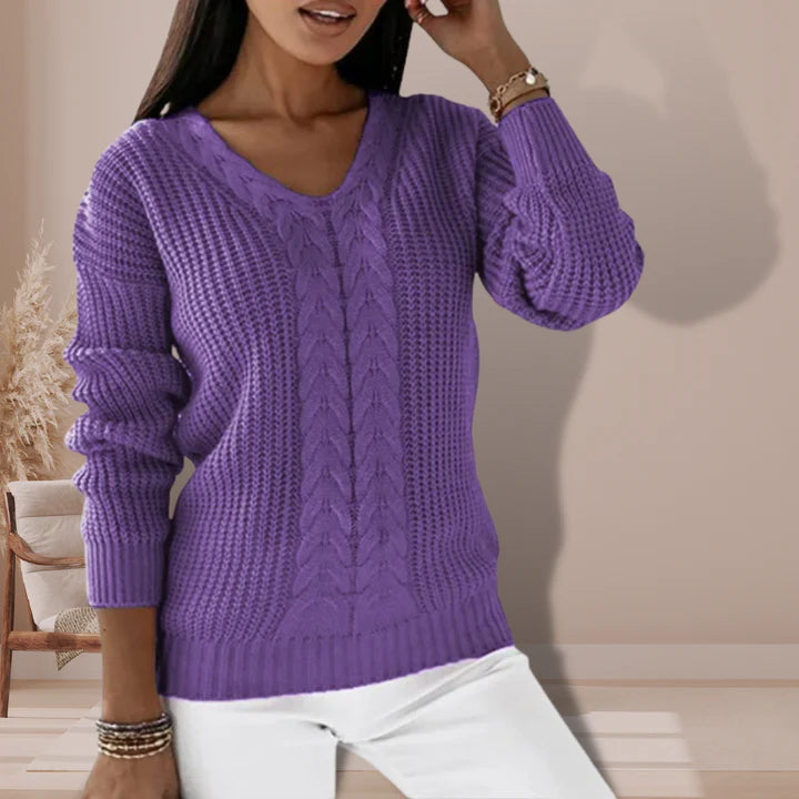 Zina - Warmer Strickpullover