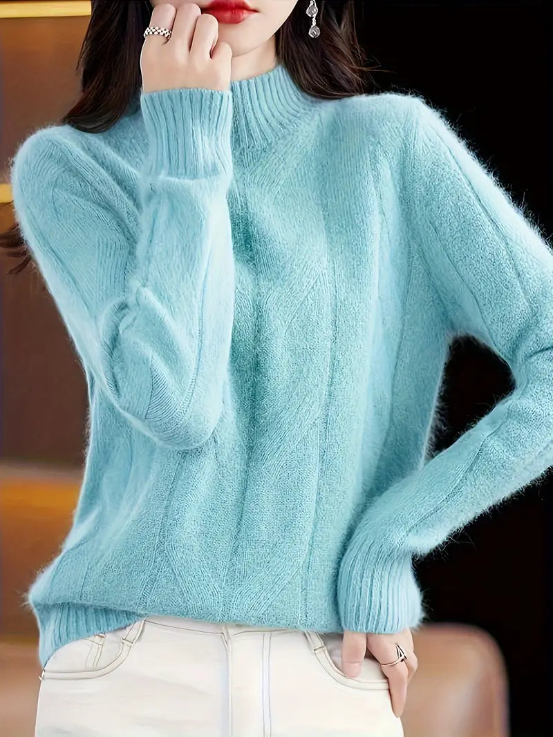 Sofie - Kuscheliger dicker Strickpullover für Damen – Vielseitig und stilvoll