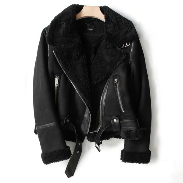 Premium Leather Jacket- Bleib stilvoll warm