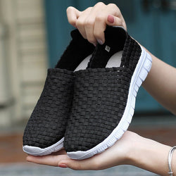 Owlkay Bequemer und lässiger Schuh mit weicher Sohle