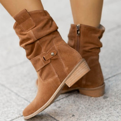 Heike - The unique and comfortable suede boot