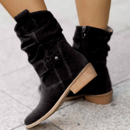 Heike - The unique and comfortable suede boot
