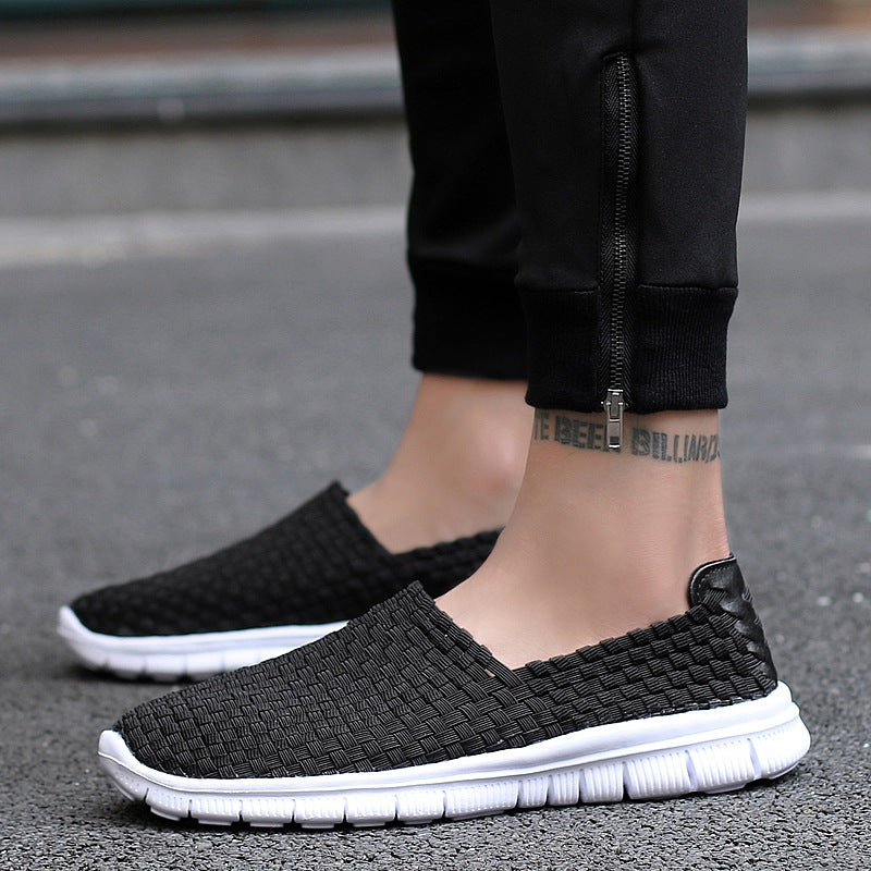 Owlkay Bequemer und lässiger Schuh mit weicher Sohle