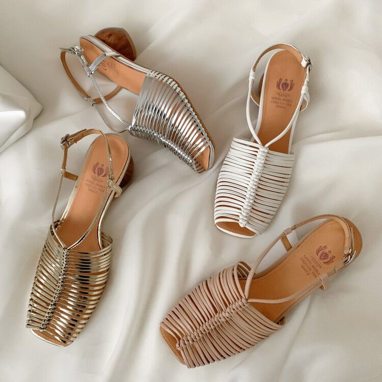 Keyla Peeptoe-Blockabsatz-Sandalen mit Absatz