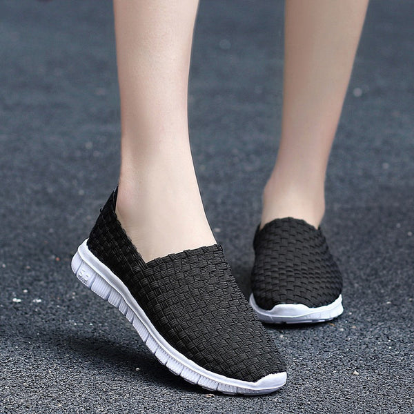 Owlkay Bequemer und lässiger Schuh mit weicher Sohle