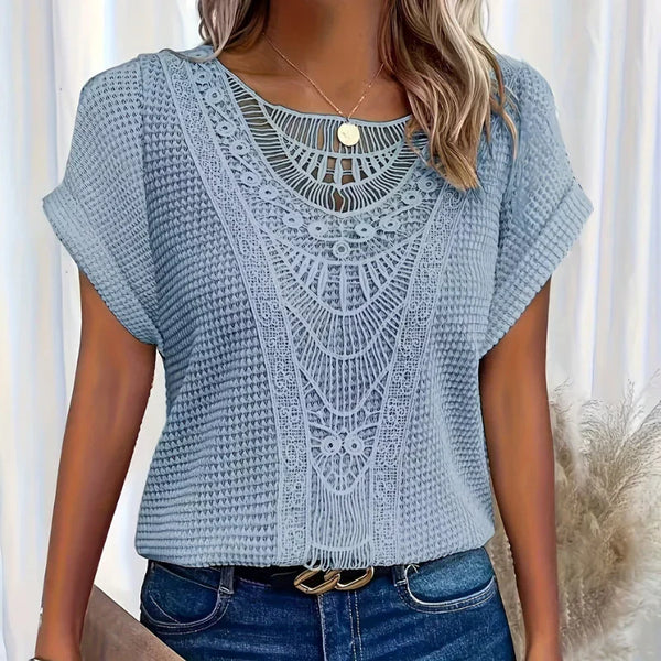 Qalyssa – Elegantes Top mit fließendem Schnitt